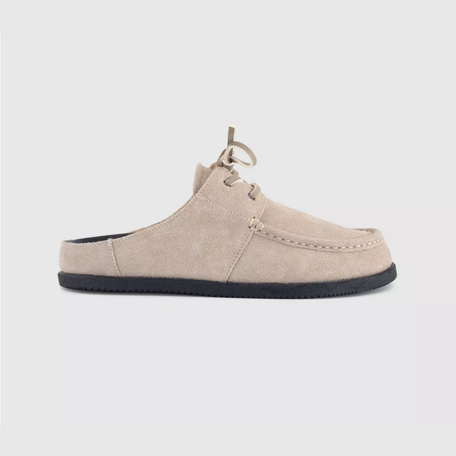 Kindlin Lace Mule Black Suede