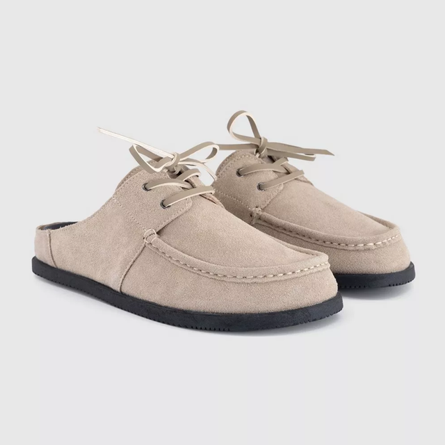 Kindlin Lace Mule Black Suede