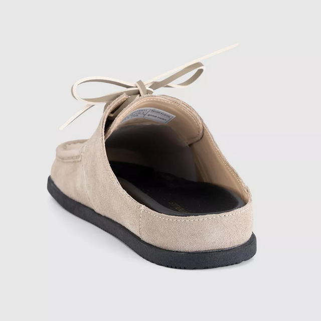 Kindlin Lace Mule Black Suede