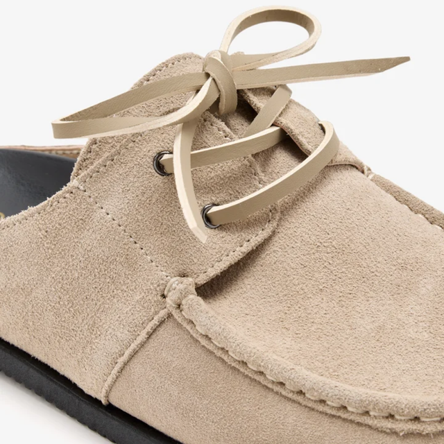 Kindlin Lace Mule Black Suede