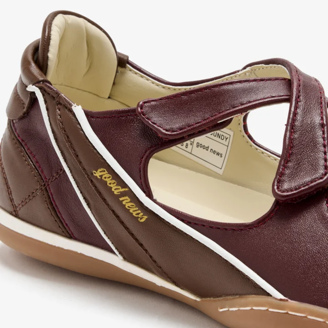 Junie Mary Janes Burgundy