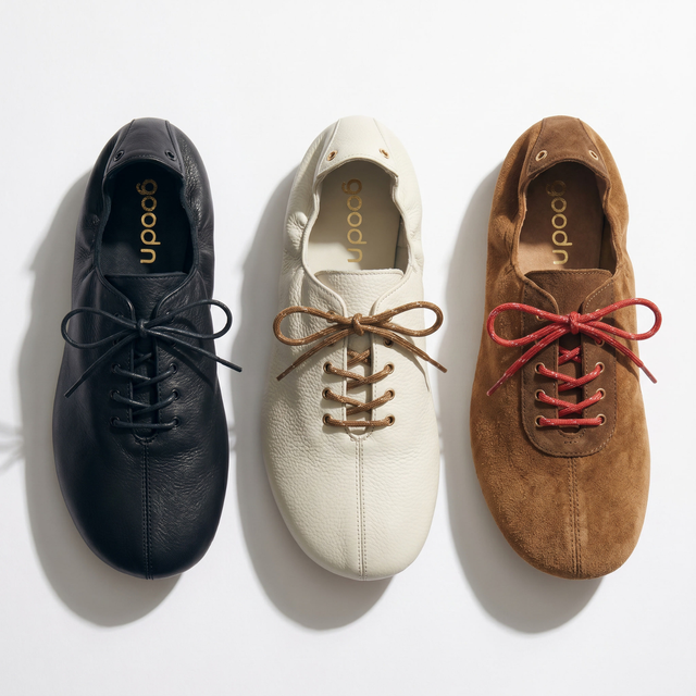 Bodie White Leather Jazz Shoe