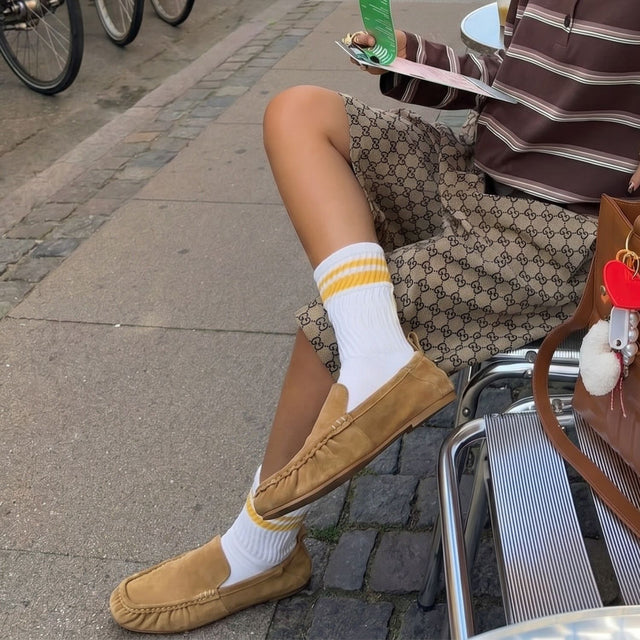 Josie Loafer Tan Suede
