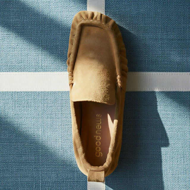 Josie Loafer Tan Suede